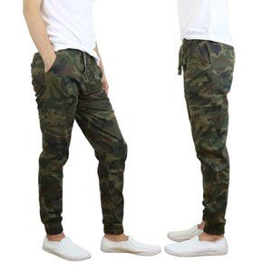 NWT Galaxy by Harvic Stretch Cotton Camo Joggers Sz XL